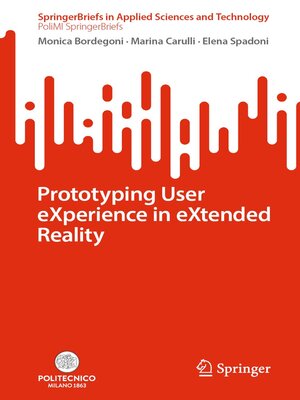 cover image of Prototyping User eXperience in eXtended Reality